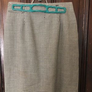 Vintage Breeches Pencil Skirt